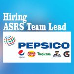 New Jobs ASRS Team Lead PepsiCo 2023